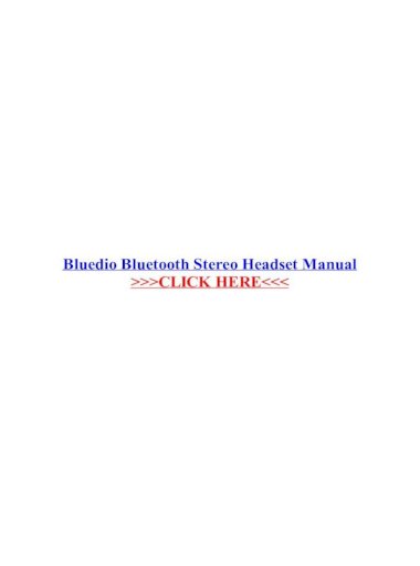 Bluedio Bluetooth Stereo Headset Manual .Bluedio Q5 Sports Bluetooth Stereo: Perfect Fitness