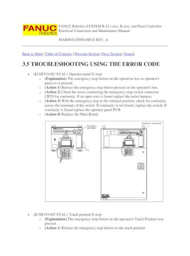 Fanuc Robotics System R J3 Troubleshooting And Maintenance Manual