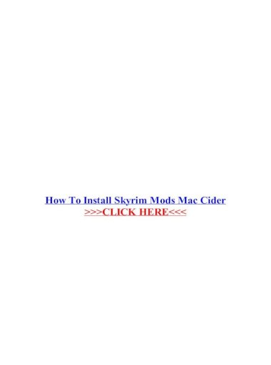 how to install skyrim dlc for free on mac