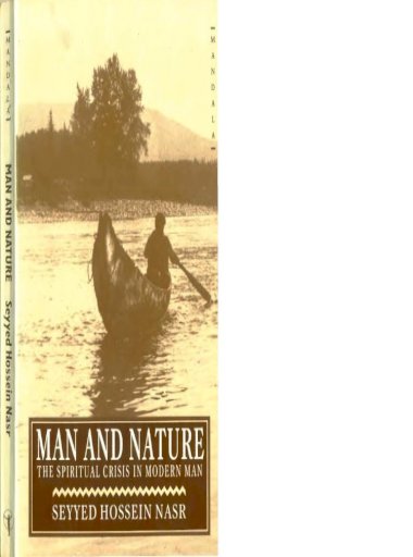 shilling Klemme teater Seyyed Hossein Nasr - Man-and-Nature-the-Spiritual-Crisis-of-Modern-Man.pdf