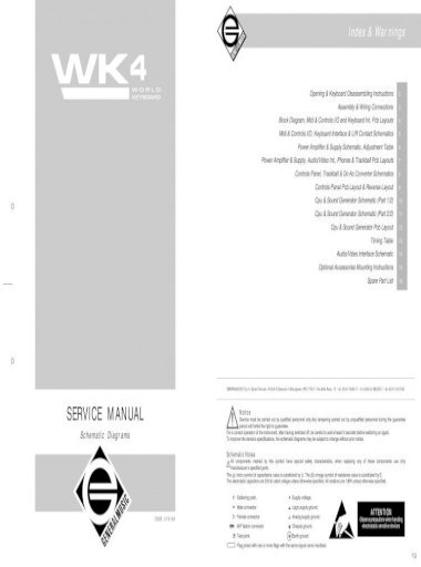 gem wk4 service manual