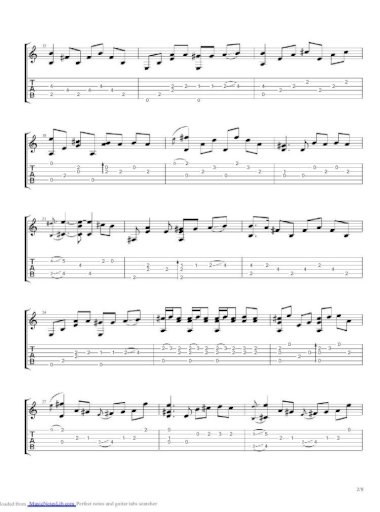 gravity by sungha jung tabs