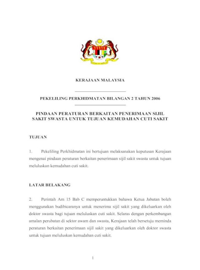 Surat Pekeliling Akauntan Negara Malaysia Bilangan 9 Tahun 2018
